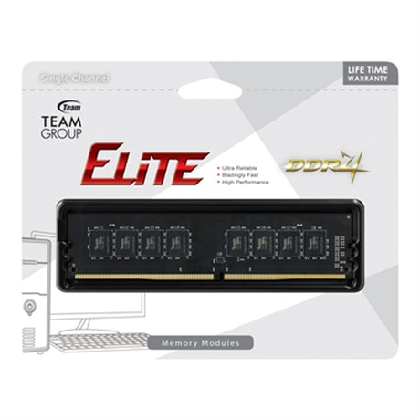 Team ELITE 16GB No Heatsink (1 x 16GB) DDR4 3200MHz DIMM System Memory, Bulk