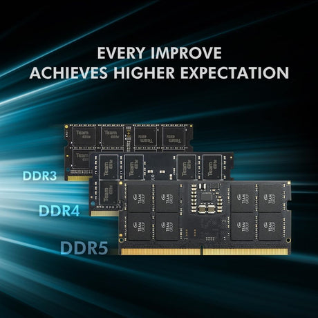 Team Elite TED532G5600C46A-S01 32GB (1x 32GB) SODIMM System Memory, 5600MHz, DDR5, CL46