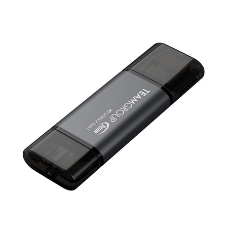 Team TX1364GC01 2 in 1 Dual OTG 64GB Flash Drive, X1 USB 3.2 Gen1, Type C & A, Plug and Play