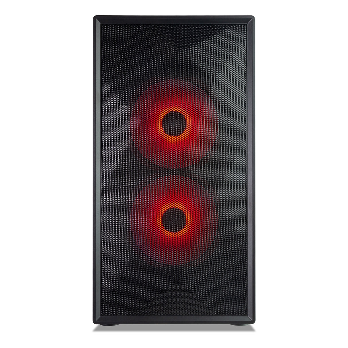 TecWare Forge M2 mATX PC Case, Compact High Airflow Mesh Front Panel, 3 x ARGB Fans Included, Hinged Tempered Glass Door, Supports 240mm Radiator, mATX/ITX, Black