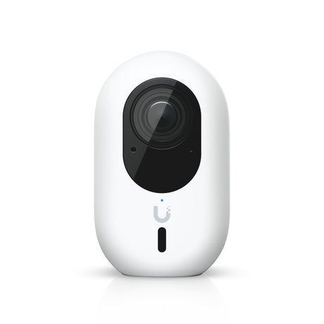 Ubiquiti (UVC-G6-INS-W-UK) Plug-and-play, 4K WiFi-connected camera with a 1/1.8" 8MP image sensor, Multi-TOPS AI Engine, and two-way audio.