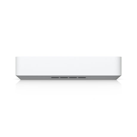 Ubiquiti UniFi Network Video Recorder Instant, Compact UniFi Protect NVR with 3.5" HDD support, featuring an integrated 6-port PoE switch, integrated HDMI View Port, and a capacity for (6) 4K cameras or (15) Full HD cameras
