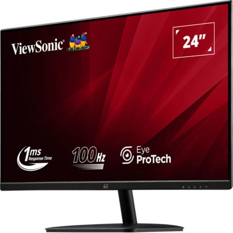 ViewSonic VA2432-MHD-3 24 Inch Full HD 100Hz IPS Monitor with DisplayPort, HDMI and VGA