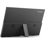 Viewsonic VA1650 16 inch USB-C Lightweight Portable IPS Monitor, Full HD, 60Hz, HDMI (v1.4), VESA, Built in Foldable Stand