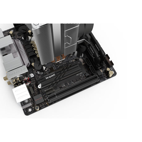 be quiet! (BZ003) MC1 Pro M.2 SSD Cooler, Integrated Heat Pipe, Single/Double Side Compatibility, 2280 Size