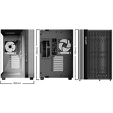 be-quiet! Light Base 600 LX, Black, Midi-Tower ATX Case, Massive ARGB LED Strip, Full Windowed Design, 4x Light Wings LX 120mm PWM fans included