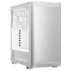 be quiet! Pure Base 501 Airflow Window White ATX Mid Tower Case na may USB-A, USB-C, 2 x Pure Wings 2 140mm Black PWM Fans, Sleek Front Panel at Airflow Cover