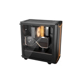 be quiet! Pure Base 501 DX Airflow Window Black ATX Mid Tower ARGB Case with USB-A, USB-C, 3 x Pure Wings 3 140mm Black PWM Fans