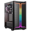 be quiet! Pure Base 501 DX Airflow Window Black ATX Mid Tower ARGB Case na may USB-A, USB-C, at 3 x Pure Wings 3 140mm Black PWM Fans