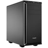 be quiet! Pure Base 600 Case, Silver, Mid Tower, 2 x USB 3.2 Gen 1 Type-A, may kasamang 3 x Pure Wings 2 Black PWM Fans, Ganap na Sound Insulated na may Dampening Materials, Adjustable Top Cover Vent