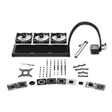 be quiet! Pure Loop 3 LX Liquid CPU Cooler, Universal Socket, 360mm Radiator, 3 x Light Wings LX PWM High Speed, Stylish ARGB cooling block featuring 10 included lighting foils, 3-year manufacurer's warranty.