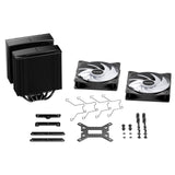 be quiet! Pure Rock Pro 3 LX CPU Cooler, Universal Socket, 2 x Light Wings Fans, 2000RPM, only 34.8dB(A) at maximum fan speed, 250W TDP, 3-year manufacturer's warranty