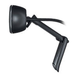 Logitech C270 HD Webcam, HD 720p/30fps, Widescreen HD Video Calling, HD Light Correction, Noise-Reducing Mic, For Skype, FaceTime, Hangouts, WebEx, PC/Mac/Laptop/Macbook/Tablet, Black