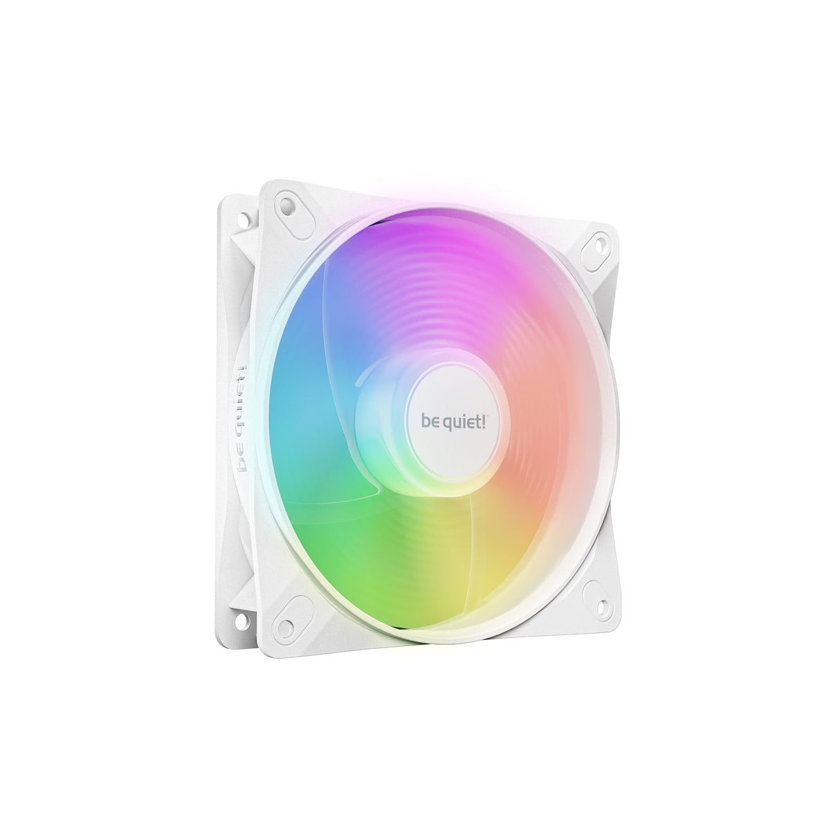 be quiet! Light Wings LX 120mm PWM Reverse, White, ARGB Lighting, High Airflow, 60,000 Hours, 3 year warranty