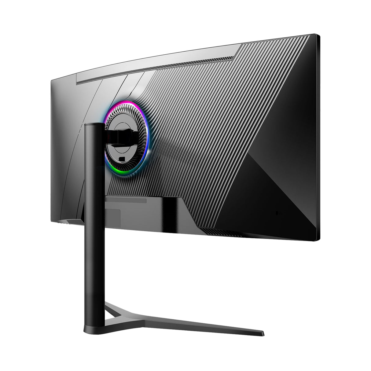 piXL CM34C7 34 Inch 165Hz UWQHD Quad HD Ultrawide Curved Gaming Monitor, with 1.5ms Response Time, 3440 x 1440 Resolution, HDMI, DisplayPort, USB-C, USB-B, USB-A x 2, Audio & Height Adjust