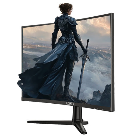 piXL PX27CC301B 27 Inch 240Hz HDR 10+ Full HD Curved Gaming Monitor with 1920 x 1080 Resolution, 1ms Response Time, HDR 10+, DisplayPort, HDMI & VESA Mount